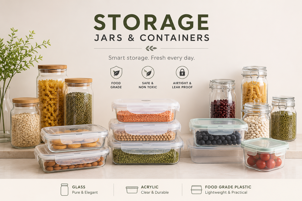 Storage Containers & Jars