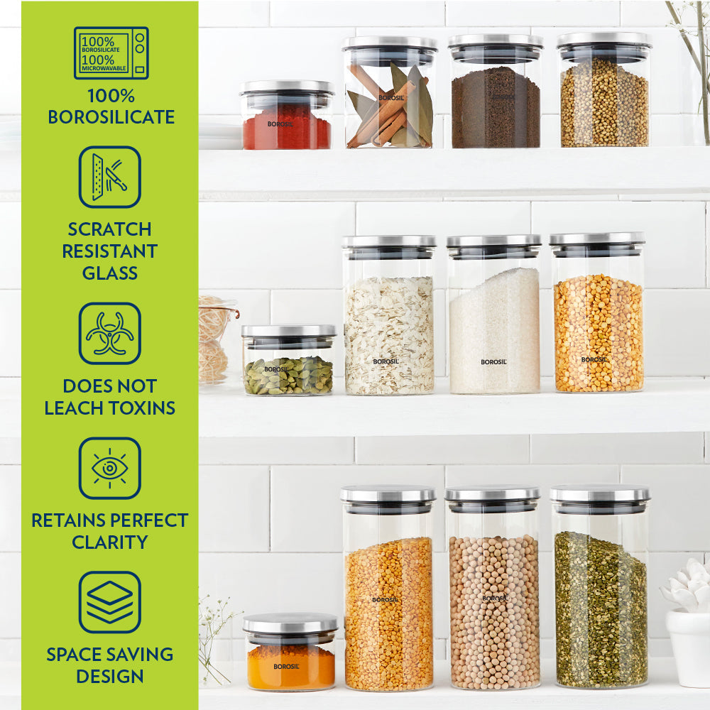 Classic Glass Jar with SS Lid