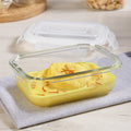 Tuff-Glass Klip n Store Rectangular Glass Container 370ml