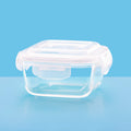 Larah Glass Klip n Store Square Container 320ml