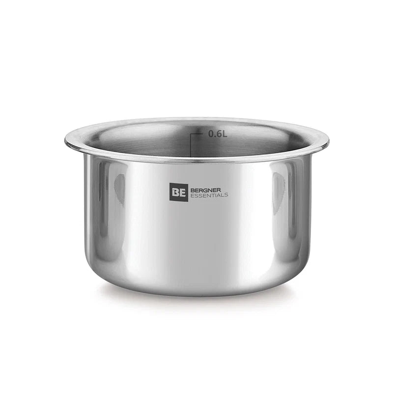 BE Essentials Tri-Ply Stainless Steel Junior Tope Set of 3 Pcs Set