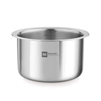 BE Essentials Tri-Ply Stainless Steel Junior Tope Set of 3 Pcs Set