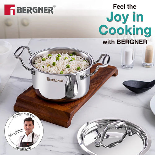 Argent Junior Chef TriPly Stainless Steel Casserole
