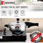 Trimax Triply Stainless Steel Outer Lid Pressure Cooker Multi Combo
