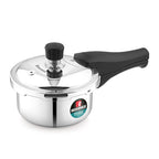 Tri-Max Junior Tri-Ply Stainless Steel 1 Litre Outer Lid Mini Pressure Cooker