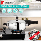 Trimax Stainless Steel 3.5L Outer Lid Pressure Pan, Easy Locking