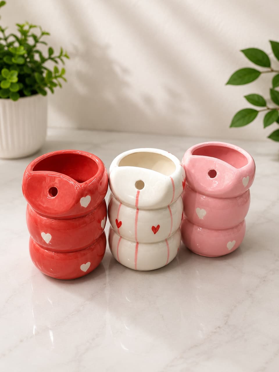 Elegant Ceramic Sipper Cup