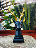 Serein Geometric Stag & Doe – Luxury Feng Shui Deer