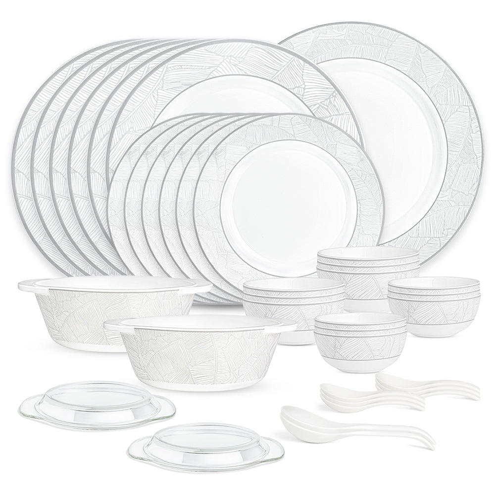Larah Ivy Dinner Set - plates and casserole