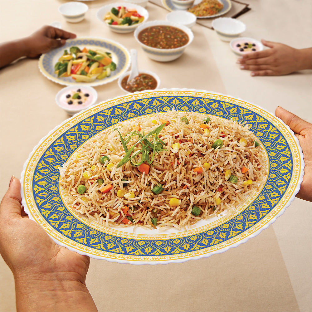 Larah Regal Dinner Set 33 pc - rice plate