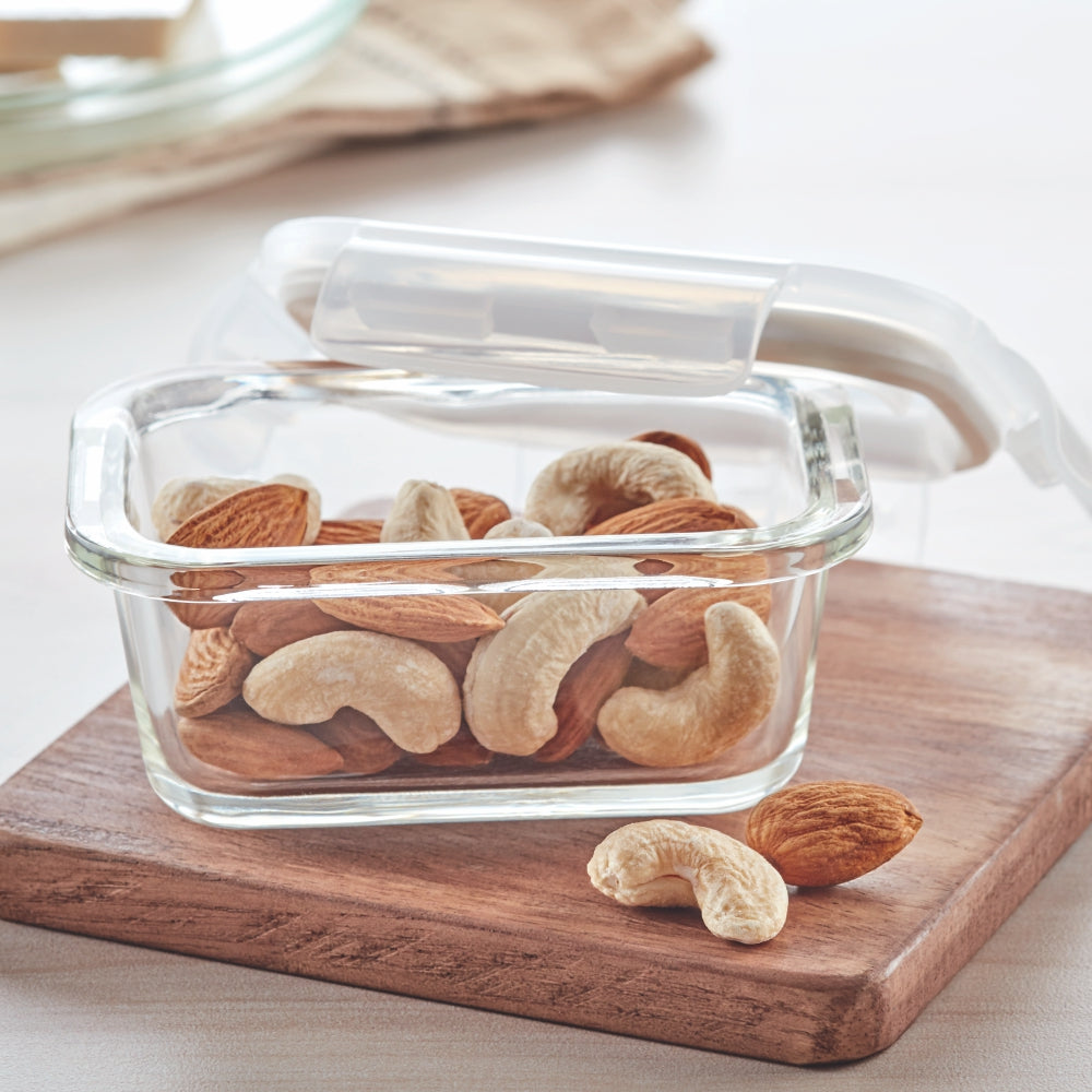 Klip n Store Rectangular Glass Container