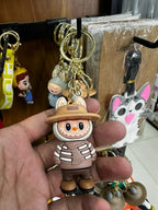 Labubu Style Cute Doll Keychain