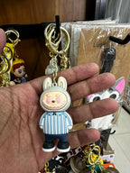 Labubu Style Cute Doll Keychain