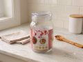 Olivia Jar 1500: Premium Food-Grade Plastic Storage Jar with Measuring Scoop