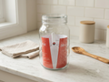 Olivia Jar 3500:  Premium Food-Grade Plastic Storage Jar with Measuring Scoop