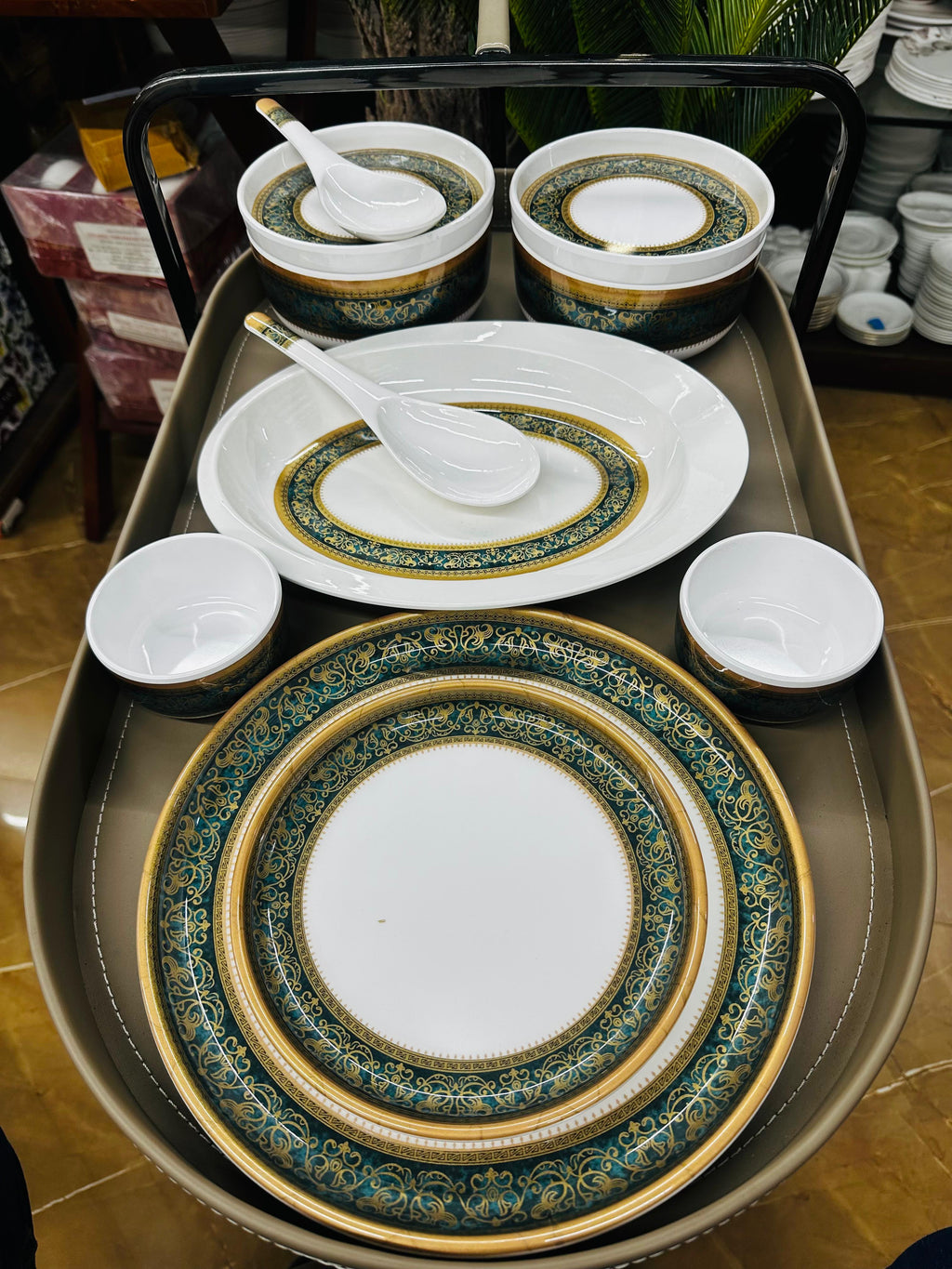 Servewell Dinner Set - Peacock