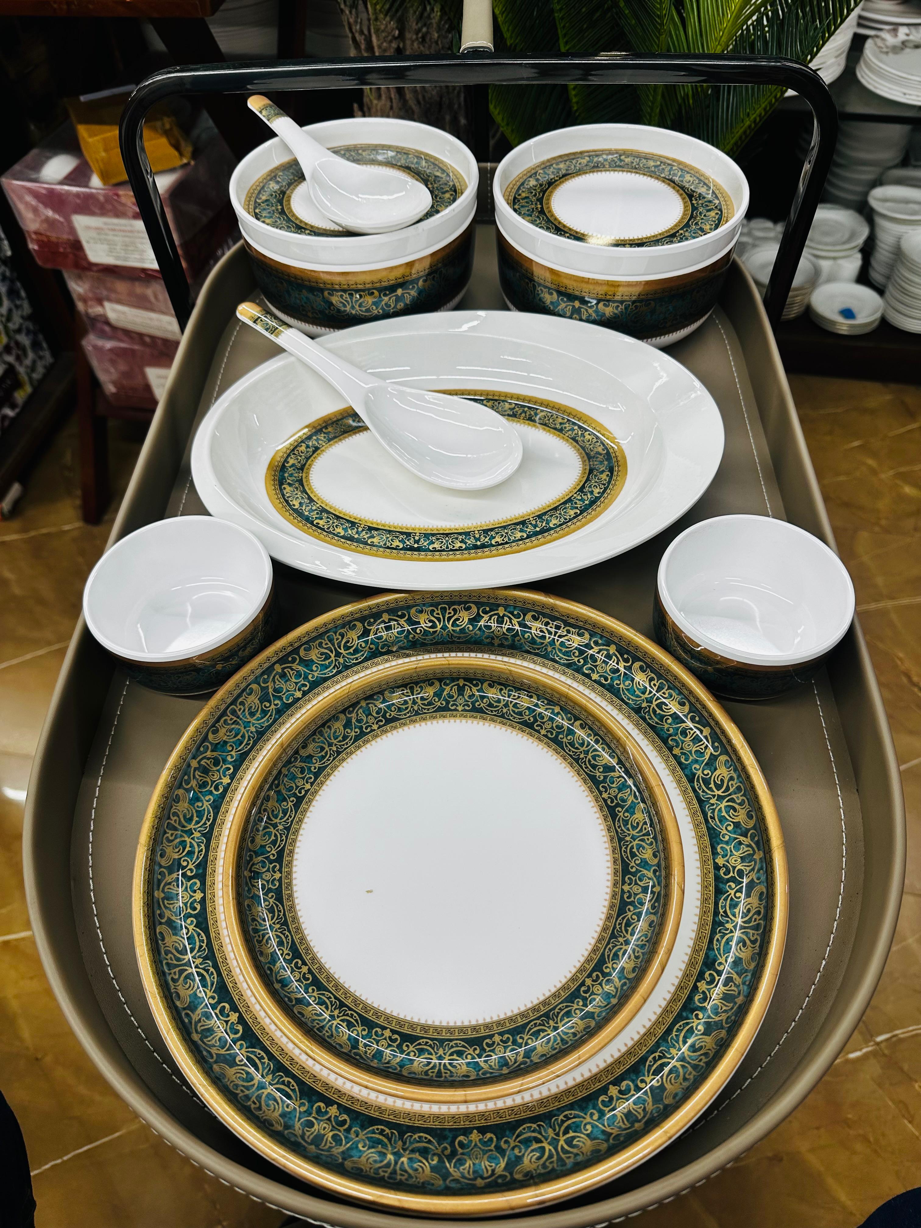 Servewell Dinner Set - Peacock