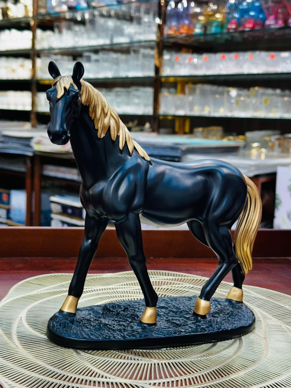 Noble Heritage Stallion – Luxury Fine Art Horse Sculpture