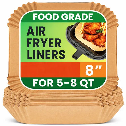 Air Fryer Square Parchment Liners Pack of 50